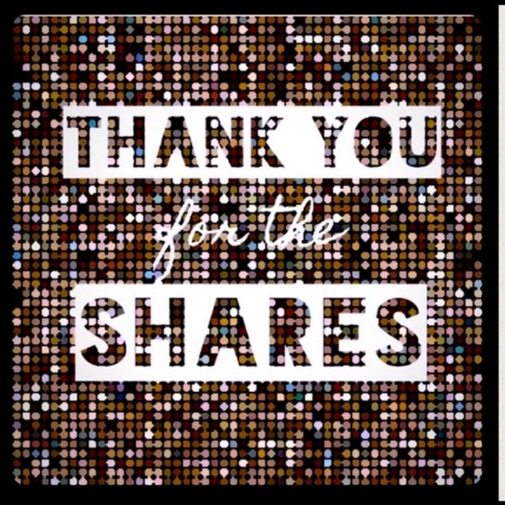 Please leave a comment when you share!